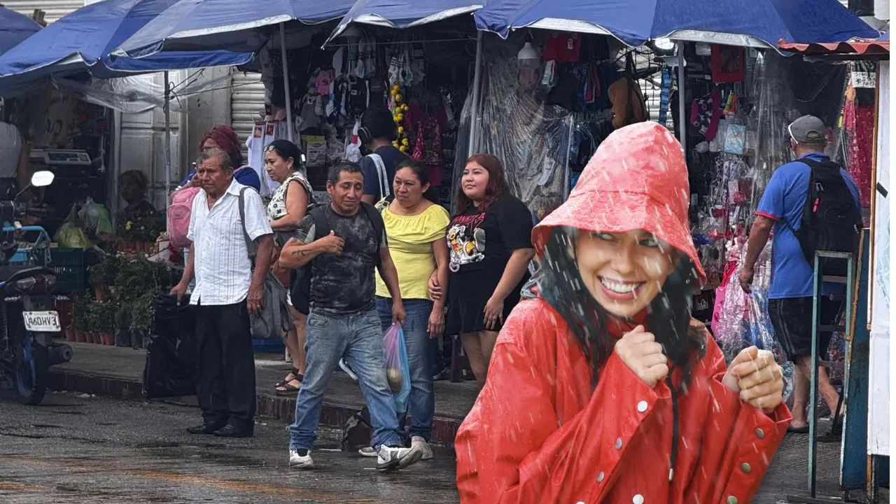 Continúan las tormentas al sur de la Península de Yucatán Foto: Canva