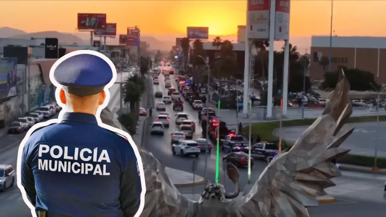 Torreón mantiene un despliegue superior a 2 mil elementos para vigilar plazas comerciales, corredores viales y zonas de alta concentración de personas durante el Buen Fin./Foto: Cortesía