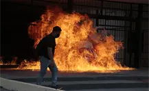 Marchan normalistas contra gobierno de Chiapas Marchan normalistas contra gobierno de Chiapas