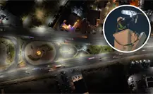 Accesos a Saltillo funcionan al 100 con modernización de iluminación Accesos a Saltillo funcionan al 100 con modernización de iluminación