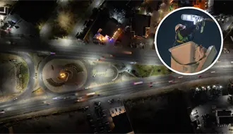 Accesos a Saltillo funcionan al 100 con modernización de iluminación