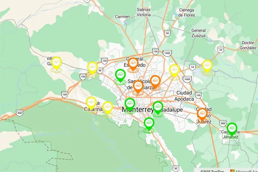 imagen recuadro La calidad del aire en la ZMM. Foto: Aire Nuevo León