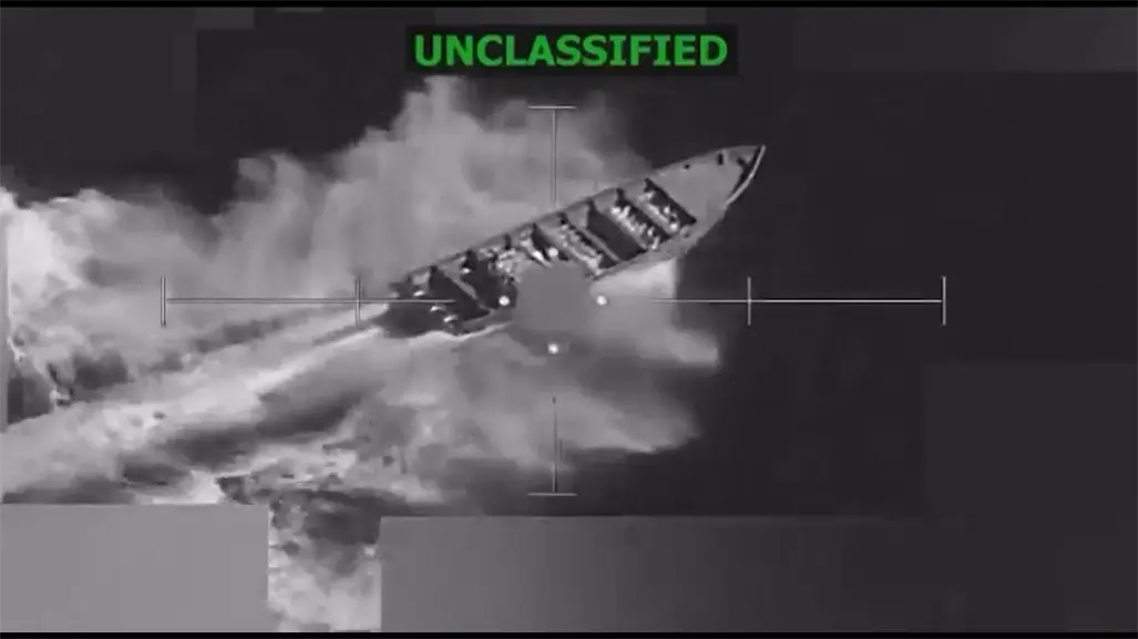 Estados Unidos destruye embarcación usada para narcotráfico en el Pacífico