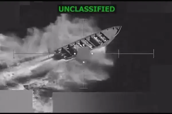 Estados Unidos destruye embarcación usada para narcotráfico en el Pacífico Estados Unidos destruye embarcación usada para narcotráfico en el Pacífico