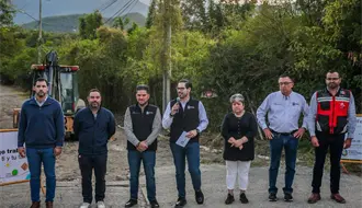 Impulsa David de la Peña nueva pavimentación con concreto hidráulico en Santiago