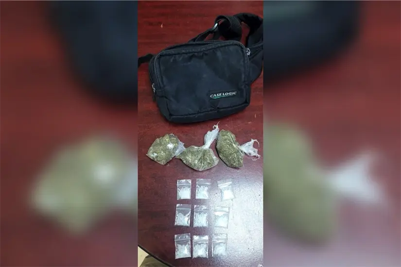 imagen recuadro El hombre fue encontrado con sustancias ilícitas. Foto: Policía de Monterrey