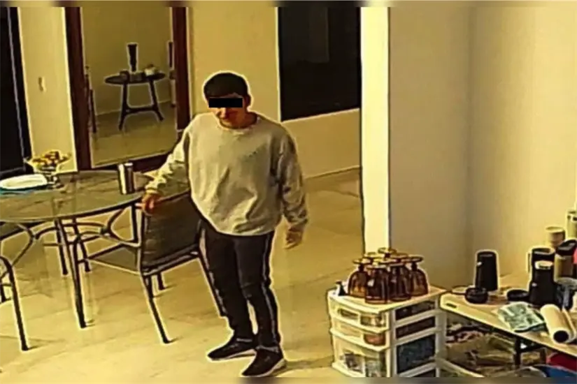 imagen recuadro Robo en casa-habitación. Foto: Policía de Monterrey