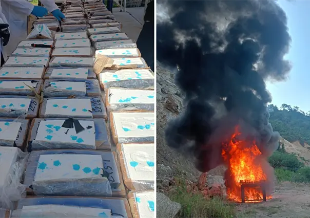 FGR destruye cargamentos de droga en Guerrero y Baja California