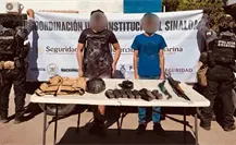 Fuerzas federales detienen a dos hombres armados durante operativo en Culiacán Fuerzas federales detienen a dos hombres armados durante operativo en Culiacán