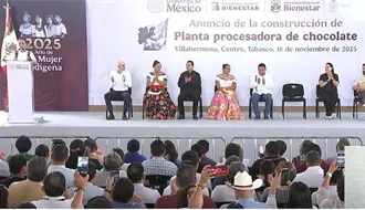 Claudia Sheinbaum anuncia planta procesadora en Tabasco