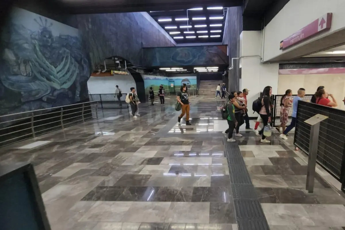 Estaciones gratis por reapertura de la Línea 1 | Foto: X @AdrianRubalcava