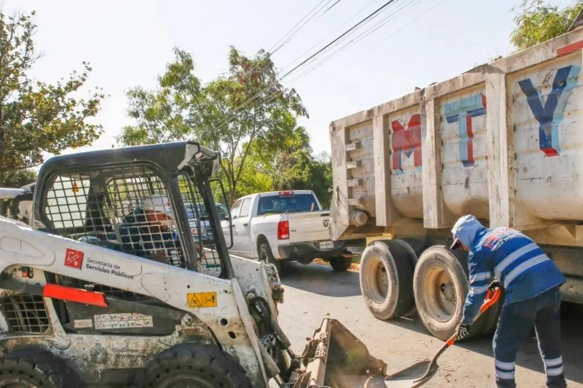 Monterrey atiende colonias con nuevas jornadas de limpieza. Foto: Gobierno de Monterrey