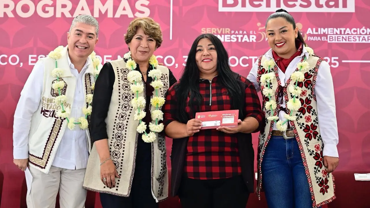 Mujeres con Bienestar: recupera tu folio y accede a los beneficios. Foto: @ComSocEdomex / @delfinagomeza