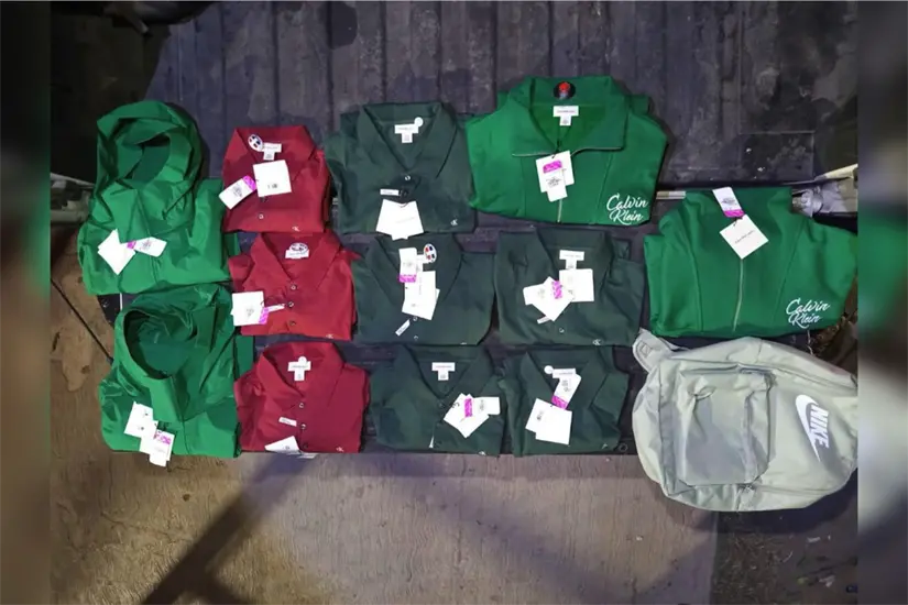 imagen recuadro Robo de ropa. Foto: Policía de Monterrey