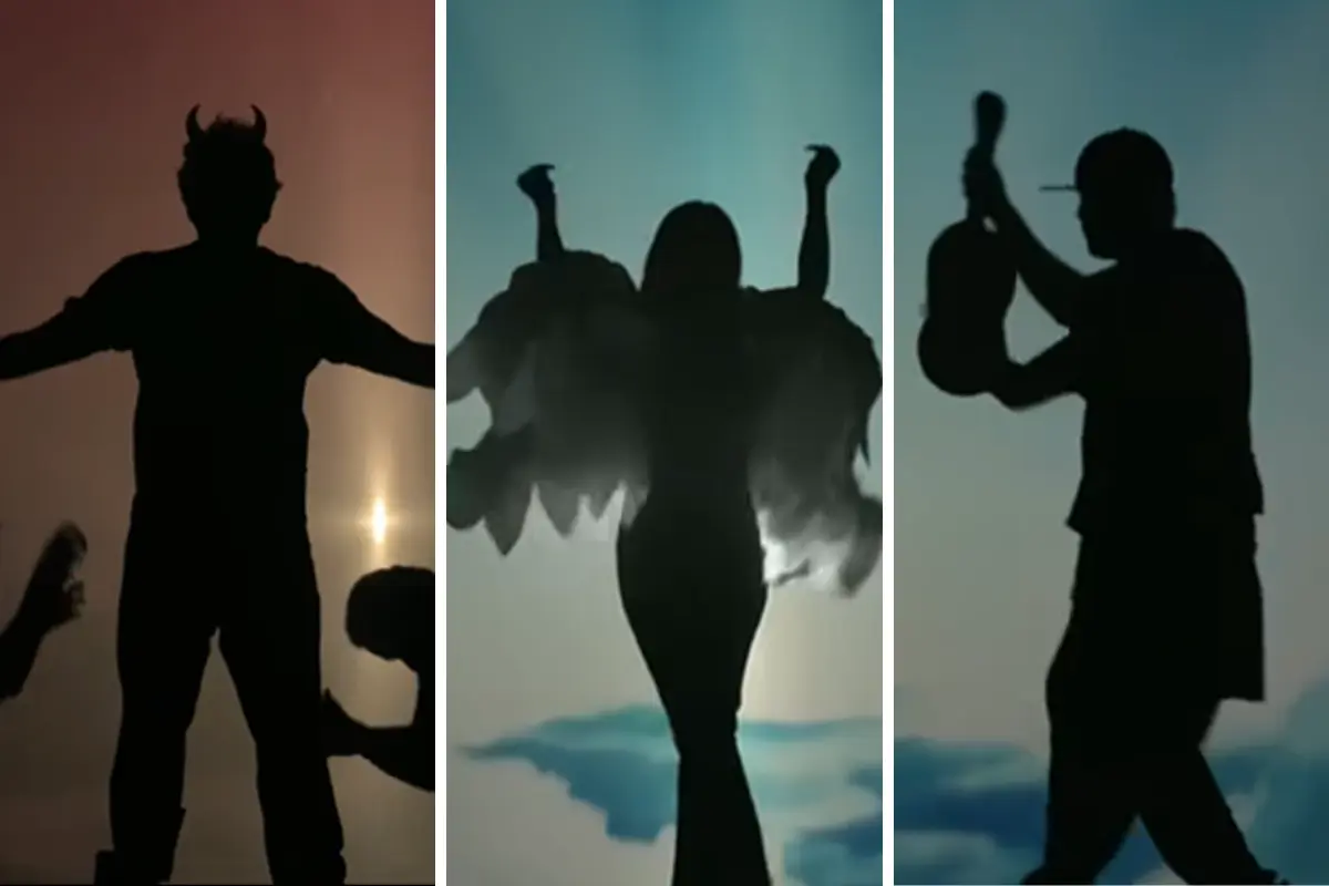 La mágica producción Luces y Sombras deslumbrará a los asistentes con un relato conmovedor y visualmente espectacular esta Navidad. Foto: Canva / Facebook Voz dinámika