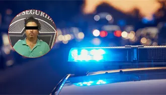 VIDEO l Detienen a hombre tras robar camioneta Mercedes-Benz en San Pedro