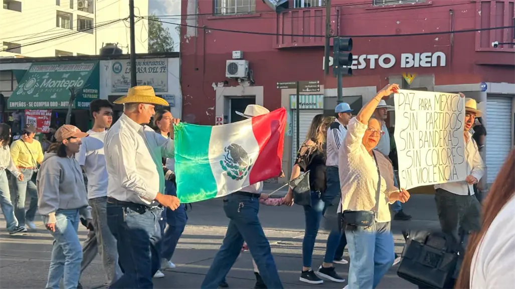 FOTOS | Así se vivió la marcha de la Generación Z  este sábado 15 de noviembre en Durango 