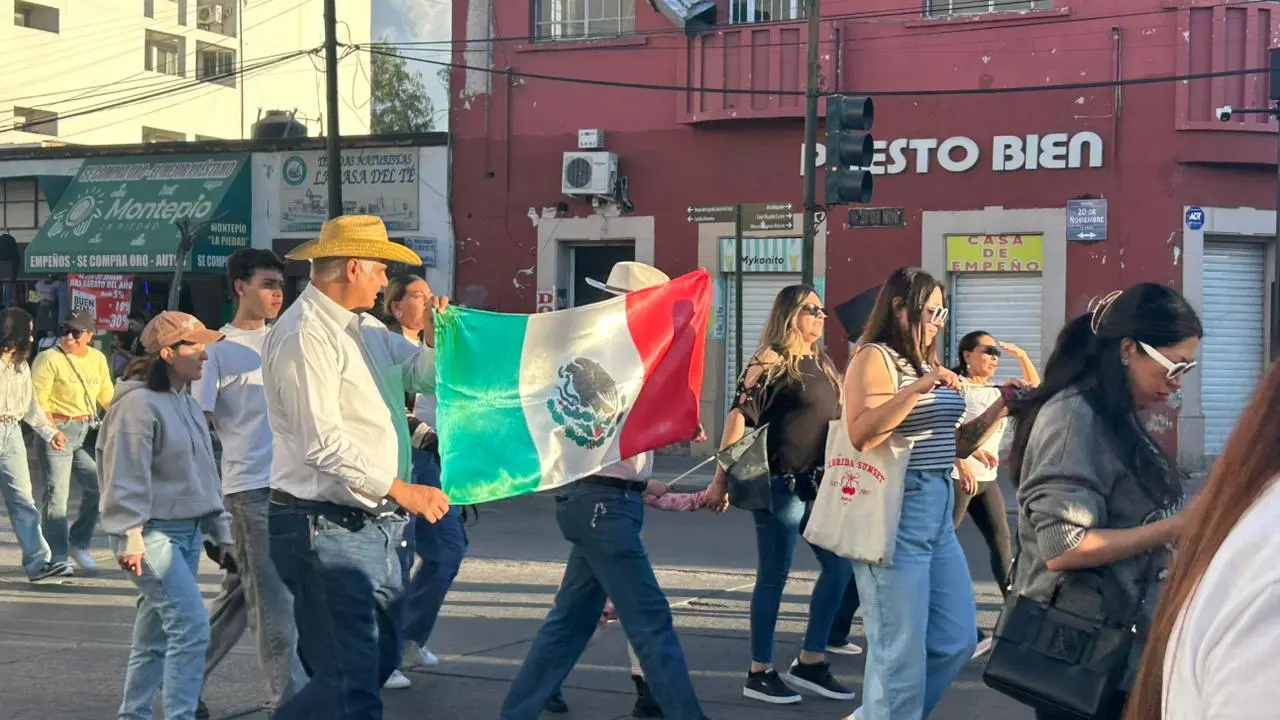 FOTOS | Así se vivió la marcha de la Generación Z este sábado 15 de noviembre en Durango