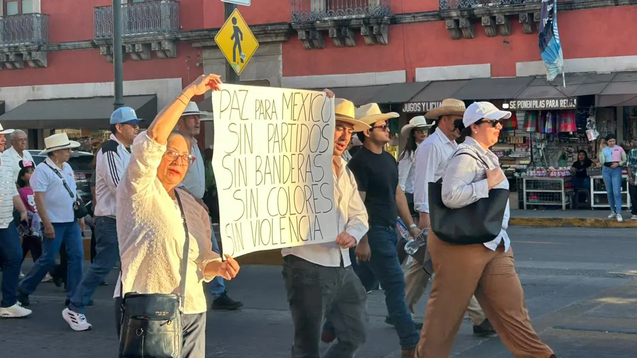 FOTOS | Así se vivió la marcha de la Generación Z este sábado 15 de noviembre en Durango