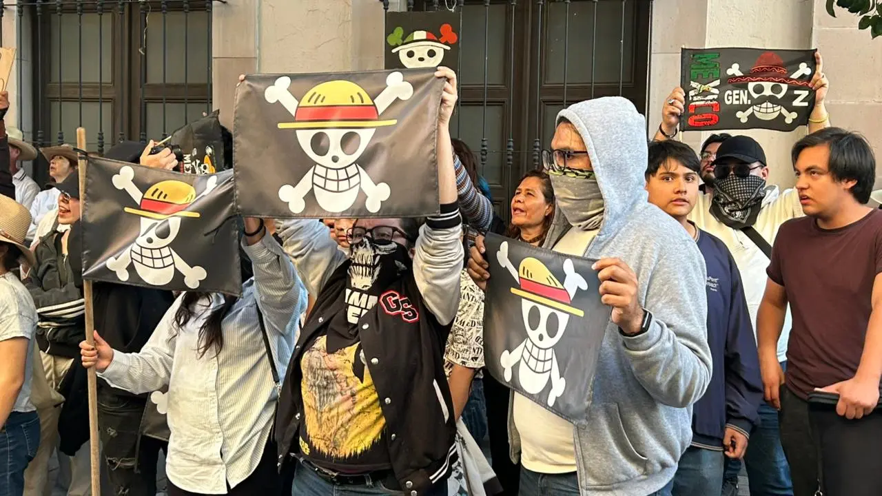 FOTOS | Así se vivió la marcha de la Generación Z este sábado 15 de noviembre en Durango