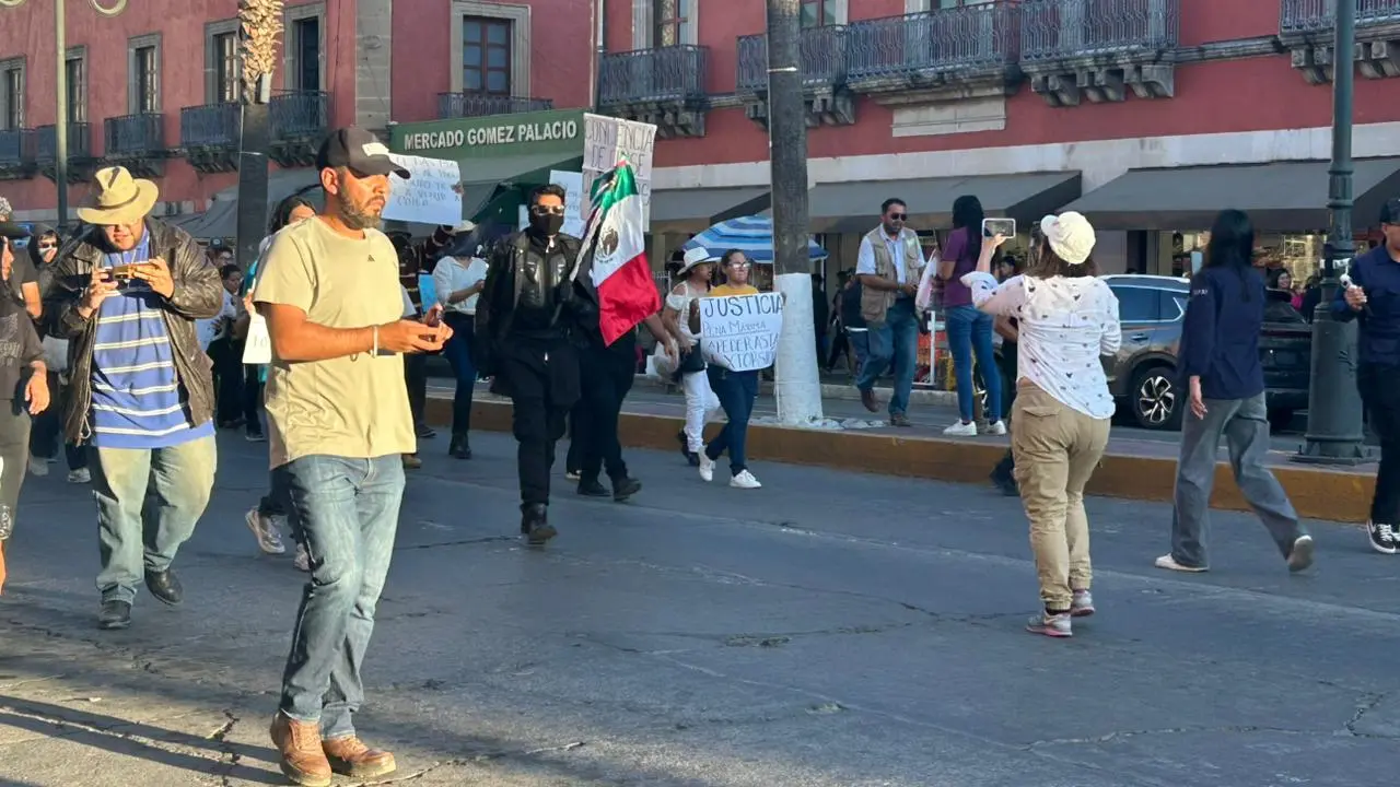 FOTOS | Así se vivió la marcha de la Generación Z este sábado 15 de noviembre en Durango