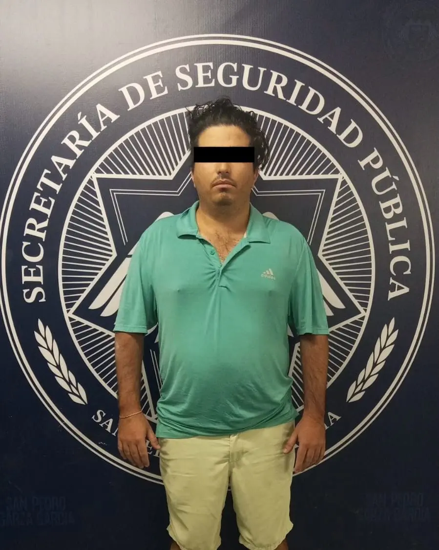 imagen recuadro Sujeto detenido Foto: Policía de San Pedro