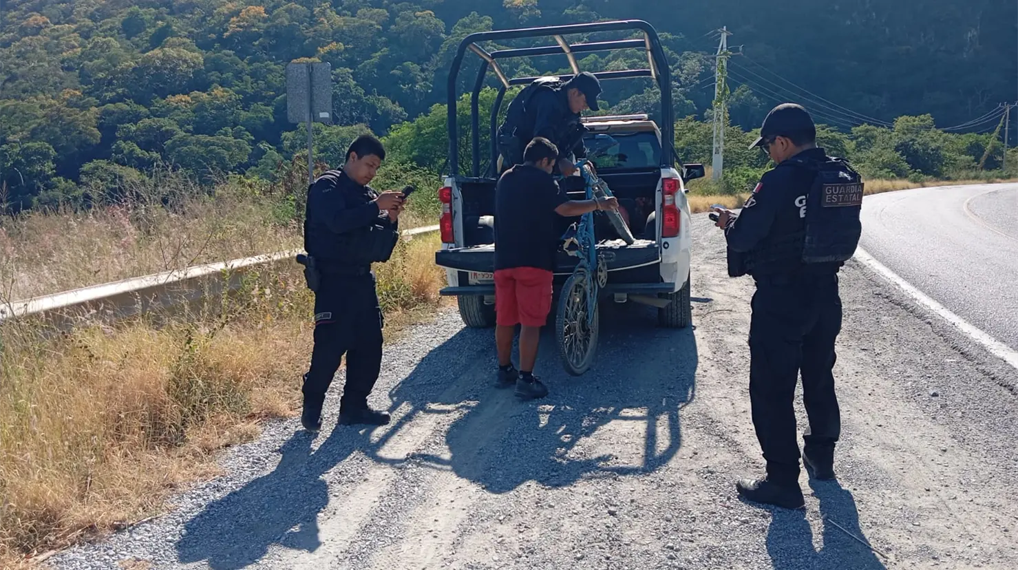 Adolescente deshidratado con discapacidad es rescatado por la Guardia Estatal