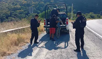Guardia Estatal localiza a adolescente extraviado con discapacidad en Antiguo Morelos y lo reúne con su familia