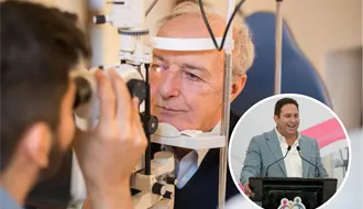 Alcalde de Saltillo lidera jornadas de cirugía de cataratas con éxito