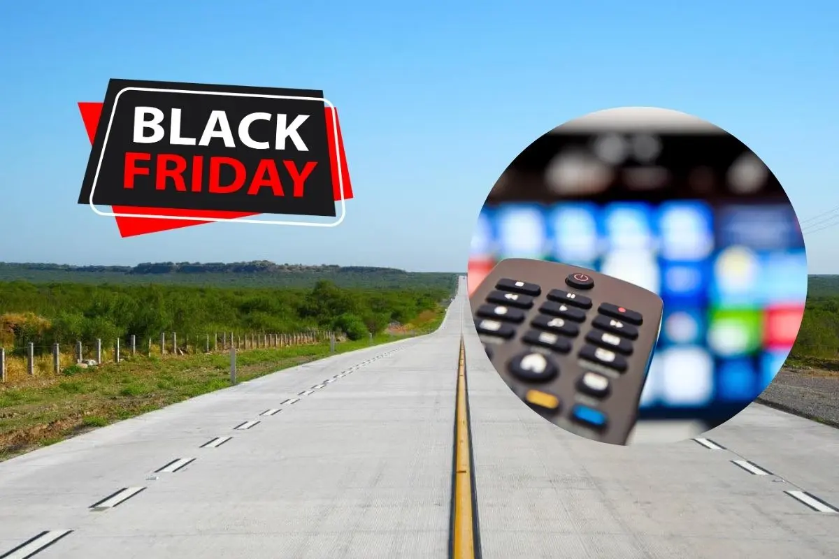 La carretera La Gloria-Colombia es la mejor opción para ir de compras a Texas en Black Friday. Foto: Facebook El Gobierno de Nuevo León / Canva