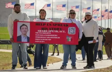 Familiares de Carlos Emilio llevan a Washington las protestas por su desaparición