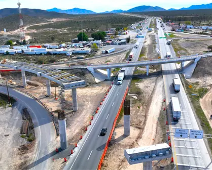 Esta es la nueva carretera que ahorrará hora y media de Nuevo Laredo al centro del país