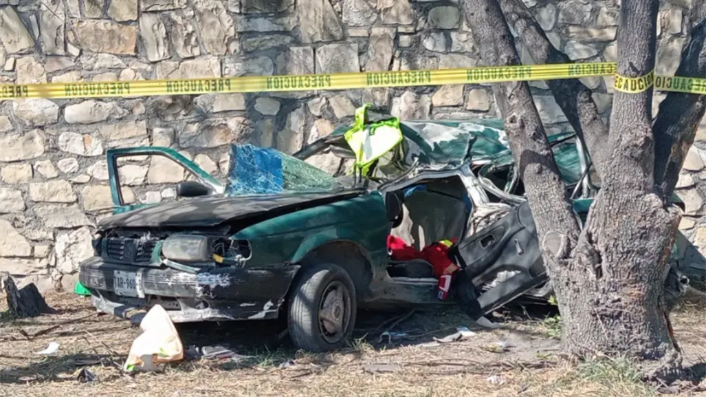 Choque deja 1 muerto y dos heridos en la carretera rumbo a la séptima zona militar