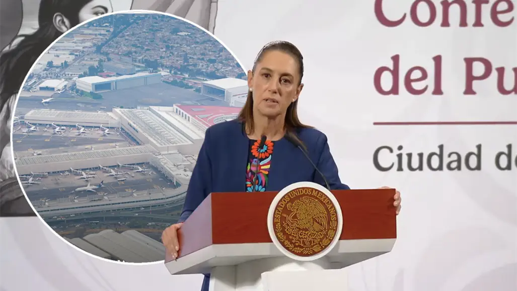 Claudia Sheinbaum plantea acuerdo aéreo: aerolíneas ceden slots del AICM a empresas de EU