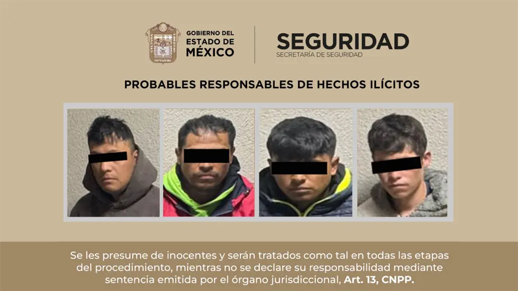 Secuestro y robo durante el Buen Fin 2025 caen presuntos responsables