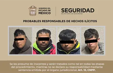 Secuestro y robo durante el Buen Fin 2025 caen presuntos responsables