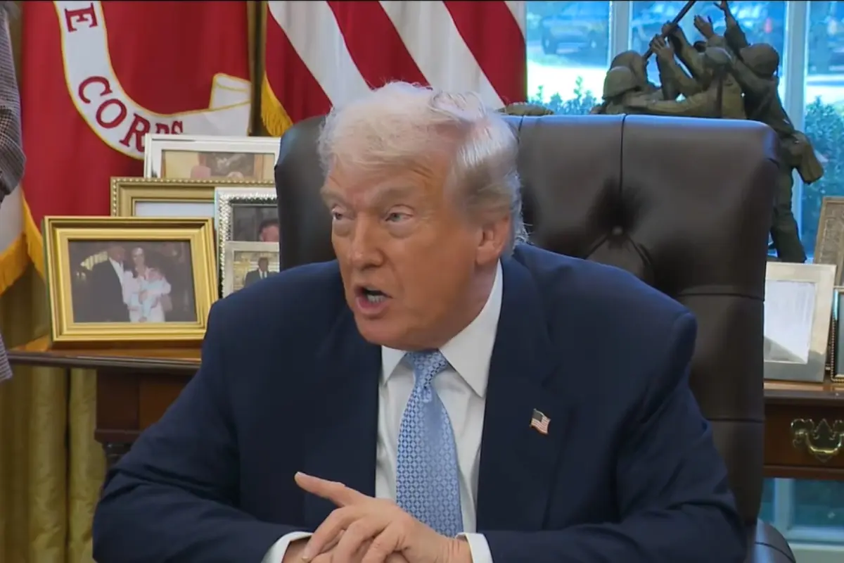 Donald Trump en la Casa Blanca Foto: The White House