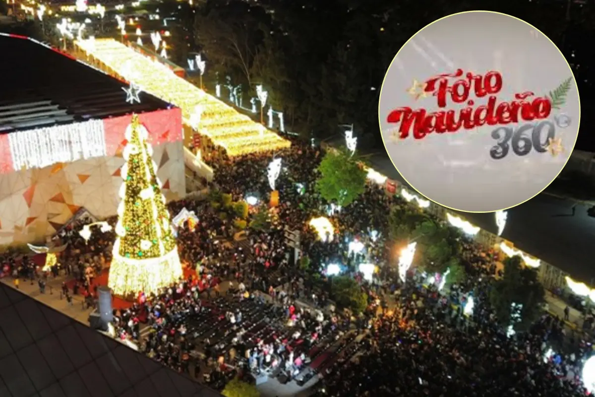 El Foro Navideño 360 en Puebla tendrá palenque, estas son las fechas y la cartelera artística. Foto: Gobierno de Puebla | Canva