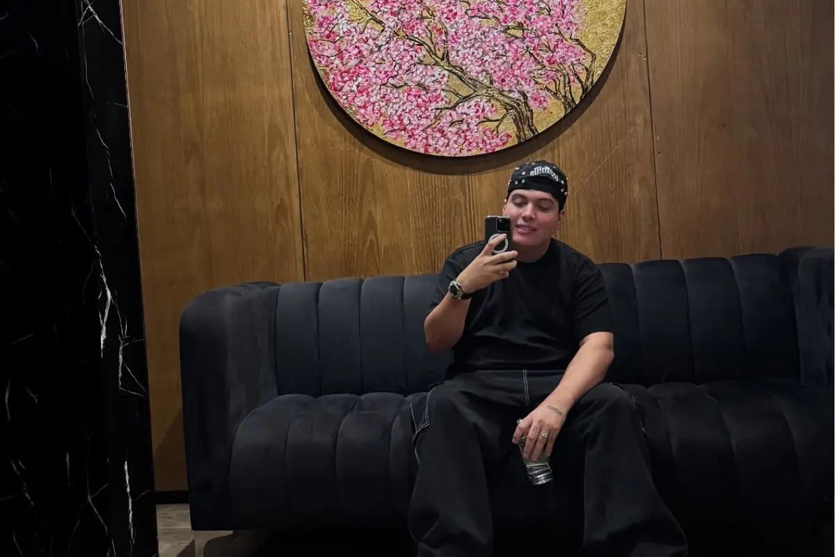 Selfie de Gerardo N. Foto: Instagram (@jerry1744__)