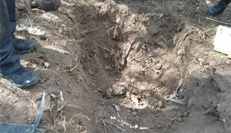 Familia identifica prendas halladas con osamenta en fosa clandestina de Reynosa