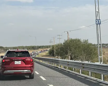 Tamaulipecos cruzan en masa a Estados Unidos previo al Black Friday