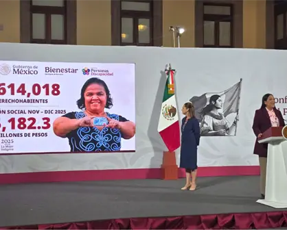 Gobierno Federal dispersa el último pago de pensiones de 2025 y revela cifras en inversión social