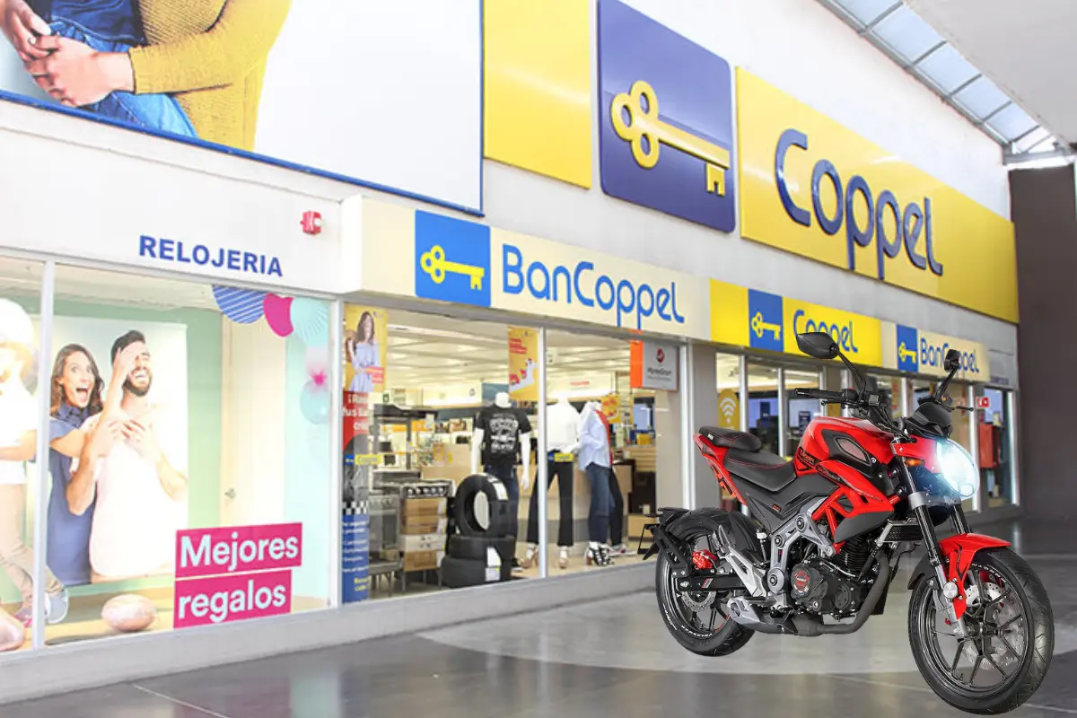 Jalisco: 2 tiendas que venden motos con placas y tarjetas de circulación. Foto: Coppel|Canva