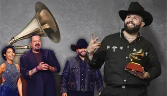 Carín León provoca a Ángela Aguilar al no mencionar a los Aguilar en su agradecimiento