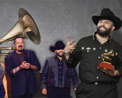 Carín León provoca a Ángela Aguilar al no mencionar a los Aguilar en su agradecimiento