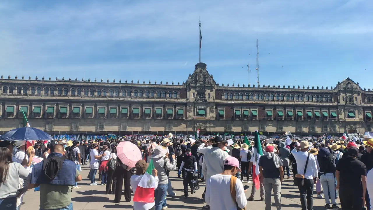 Manifestación en la CDMX. Foto: Karina Bernal