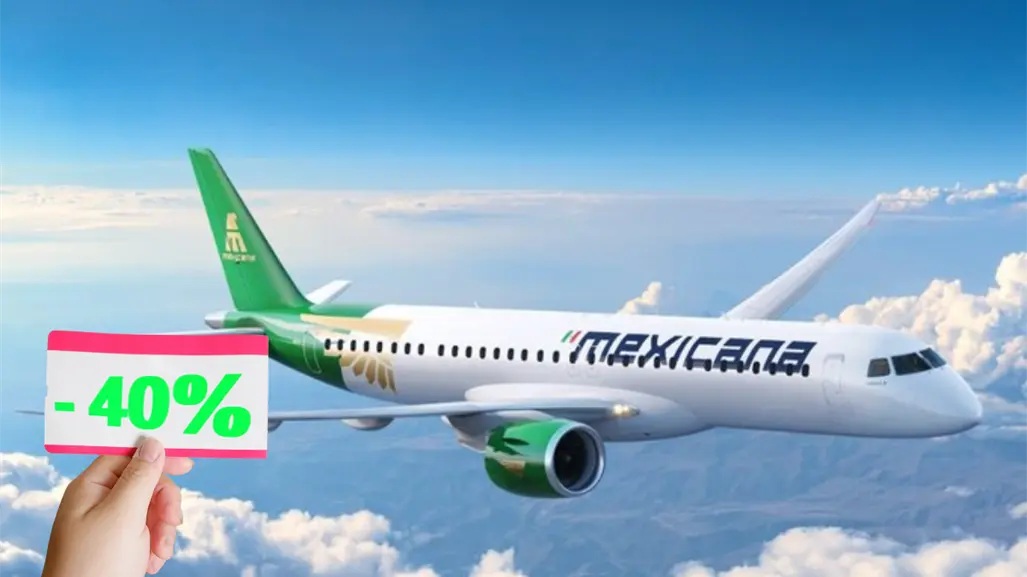 Mexicana de Aviación tiene descuentos hasta del 40% por el Buen Fin 2025, ¡aprovecha!