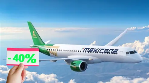 Mexicana de Aviación tiene descuentos hasta del 40% por el Buen Fin 2025, ¡aprovecha! Mexicana de Aviación tiene descuentos hasta del 40% por el Buen Fin 2025, ¡aprovecha!