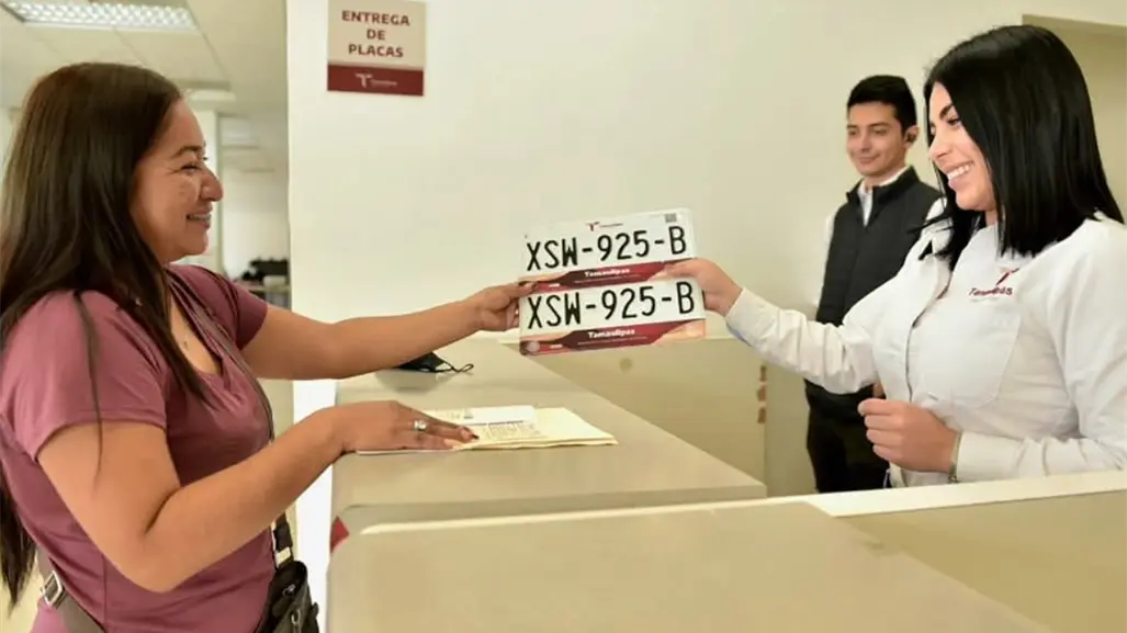 Solo el 40% de dueños de carros en Nuevo Laredo han pagado placas vehiculares nuevas