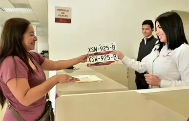 Solo el 40% de dueños de carros en Nuevo Laredo han pagado placas vehiculares nuevas